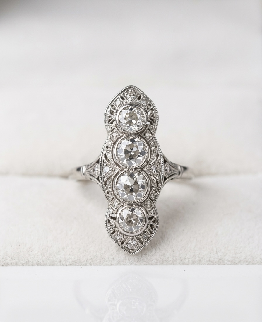 Rare diamond jewellery